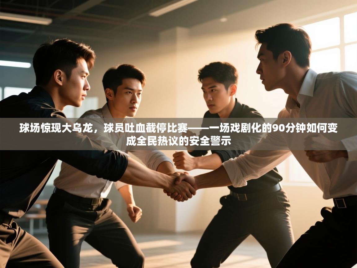 球场惊现大乌龙，球员吐血截停比赛——一场戏剧化的90分钟如何变成全民热议的安全警示  第2张