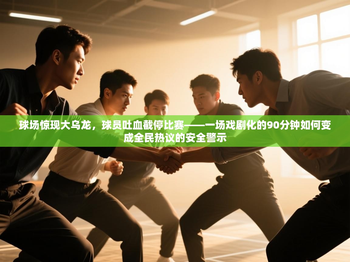 球场惊现大乌龙，球员吐血截停比赛——一场戏剧化的90分钟如何变成全民热议的安全警示  第1张