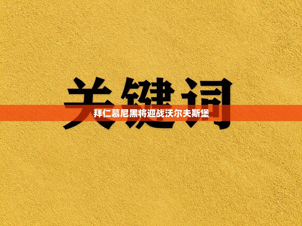 拜仁慕尼黑将迎战沃尔夫斯堡  第2张